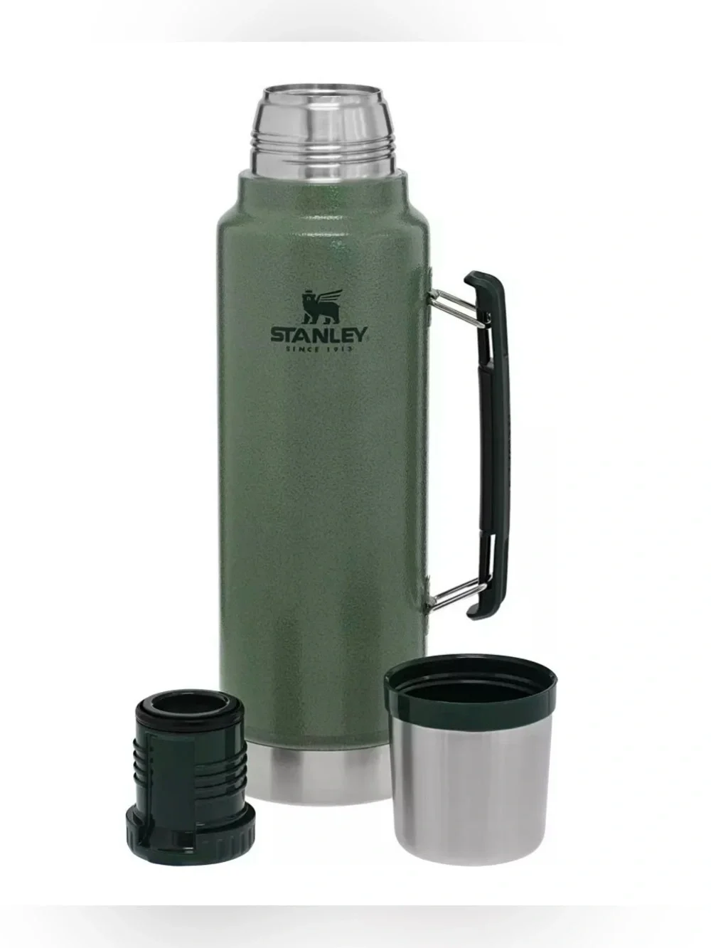 Stanley Olive Green Legendary Vacuum Bottle - 2.5 QT Bottle - NEW - Picture 3 of 7